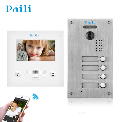 Night Version doorbell wifi intercom video door phone smart home alarm security