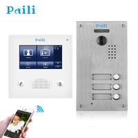 Smart 2 Wire Video Doorbell Building Apartment Intercom Video Door Phone