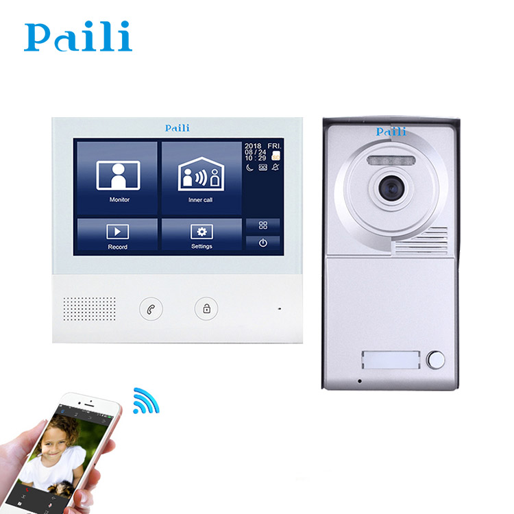 2 wires villa nameplate waterproof doorbell entry phone intercom door telephone system